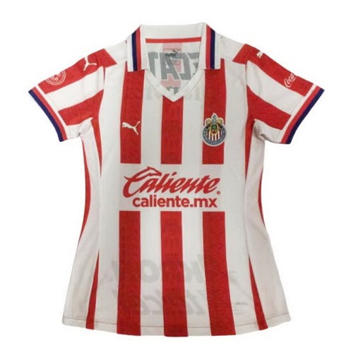 Camiseta Guadalajara 1ª Mujer 2020-2021 Rojo